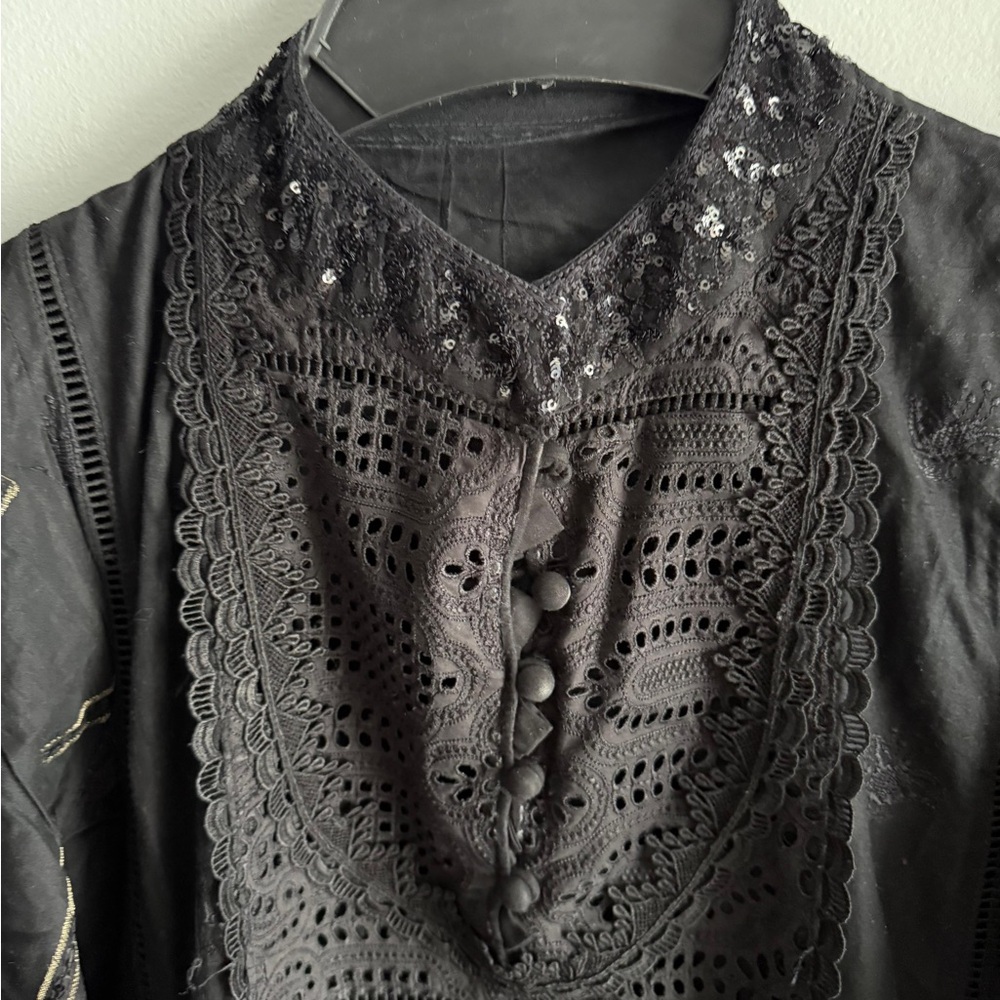 Nureh black chicken Kari dress - Picture 5 of 11
